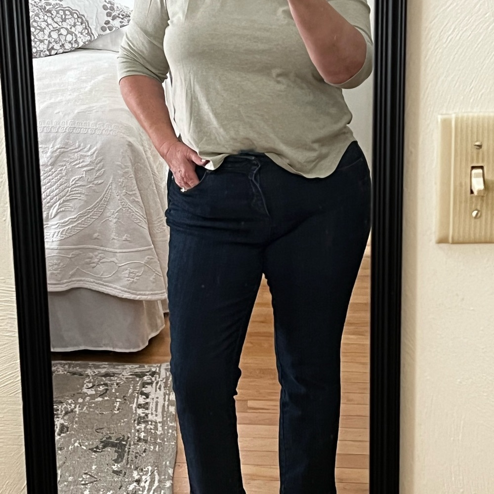 Liz Claiborne Lizsport 3/4 sleeve XL light green top! - Picture 9 of 9